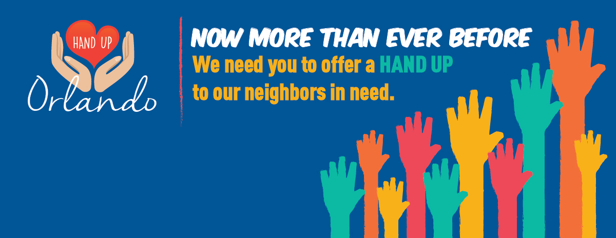 United Against Poverty's Hand Up Orlando Campaign
